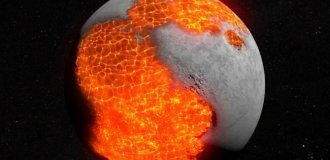 New evidence has been discovered that the Moon was an ocean of magma (3 photos + 1 video)