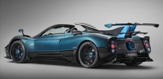 Представлен уникальный суперкар Pagani Zonda Unico с двумя антикрыльями (3 фото)