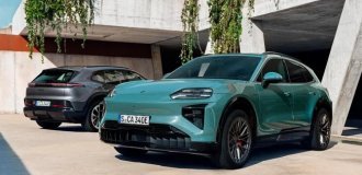 Porsche Cayenne стал 1156-сильным электромобилем (29 фото)