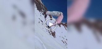 A spectacular trick involving a drone