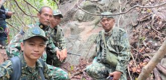 Мужчины нашли неизвестную статую посреди таиландского леса: ученые озадачены (5 фото)
