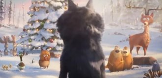 Короткометражка о волке, который устал быть злодеем (4 фото + 1 видео)