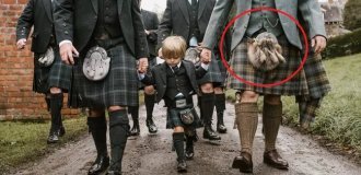 Did you know what those little bags are that hang on the kilts of the Scots? (5 photos)