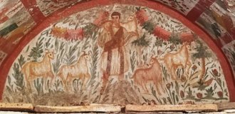 Единственная в своём роде находка в Анатолии: фреска «Добрый пастырь Иисус» (5 фото)