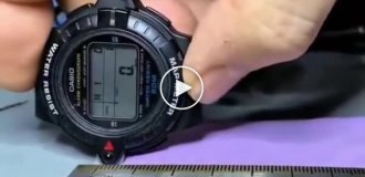 Часы, позволявшие измерять расстояние по бумажным картам