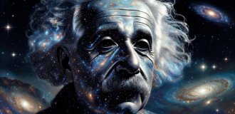 Эйнштейн: "Различие между прошлым, настоящим и будущим — всего лишь упорно сохраняющаяся иллюзия" (2 фото)