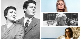 "Оскар"  за сохранение брака: как жена Марчелло Мастроянни прощала  мужу всё и даже хотела удочерить его дочь от другой  женщины (11 фото)