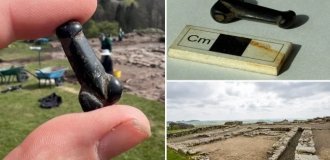 Археологи нашли маленький «счастливый пенис» возрастом 2000 лет (4 фото)