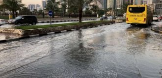 How Dubai creates artificial rain (6 photos)