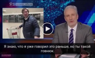 Який говнюк: На американському телеканалі знущалися з візиту Такера Карлсона до московського Ашану