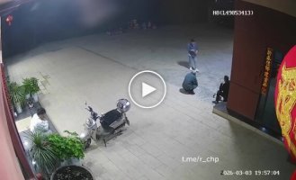 Внезапный прилет в Китае