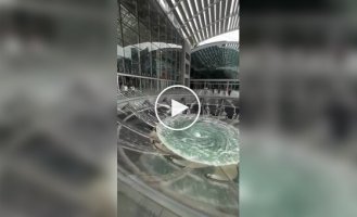 Чарівний фонтан у Сінгапурі