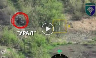 Військові батальйону Корсару знищили дронами бронетехніку окупантів на Покровському напрямку.