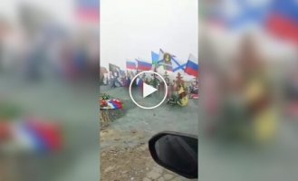 Цвинтар ліквідованих в Україні окупантів у російському Владивостоці