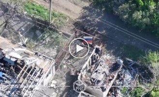 Pilots of the K-2 unmanned systems regiment attacked the enemy in buildings and also destroyed their equipment