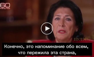 The President of Georgia believes that Putin may use relocants to take over his country in the future.