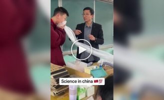 Урок физики в Китае