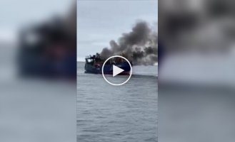 The Russians sank their own ship during an exercise