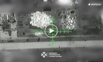 Night drops from drones on the positions of the occupiers during the defense of Volchansk