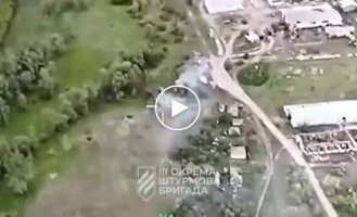 Воины 3 ОШБр уничтожили российскую САУ 2С9 Нона-С на Харьковщине