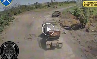 Defense forces destroy the Grad MLRS, from which the invaders planned to fire at Ukrainian positions