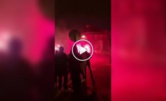 Как мигранты атаковали голландскую полицию фейерверками