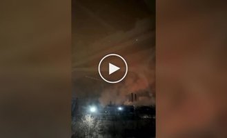 Lipetsk Metallurgical Plant under UAV attack
