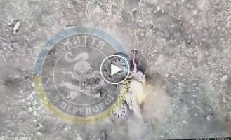 Soldiers of the 92nd Special Brigade attacked the invaders on motorcycles who were going to storm Ukrainian positions in the Bakhmut direction