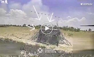 Defense forces destroyed an anti-drone firing point and several enemy camouflaged positions