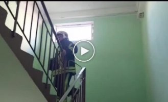 Видео с места происшествия в Святошинском районе столицы