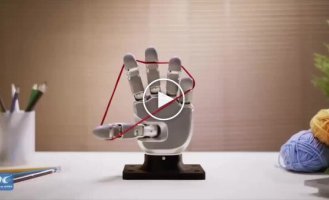 Роботизированная кисть, которая двигается как настоящая