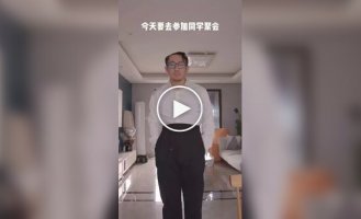 Китайський чоловік показав неймовірне перетворення