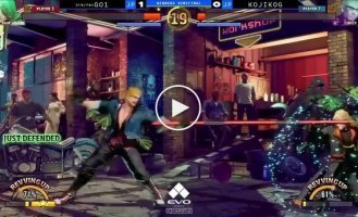 Unexpected reaction of a cyber sportsman to a loss