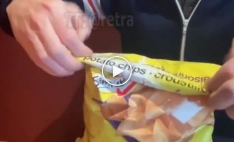 How to close a bag of chips