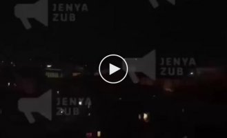 The moment the Russian occupiers struck a hotel in Kharkov