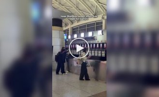 Аэропорт с бесплатным пивом в Китае