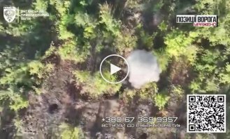 Border guards destroyed a control point for an occupier UAV near Bakhmut