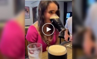 A Beer Trick Didn't Go According to Plan