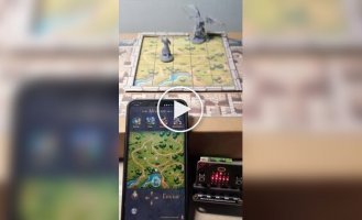 Фанат настолок сделал «живую» доску для игровых партий