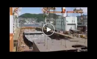 From start to finish: building a cruise ship