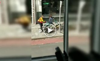 Первая поездка на скутере