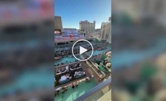 US stadium with swimming pools