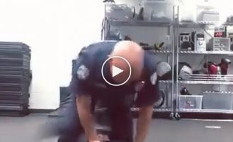 Тренировка полицейского 