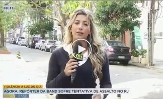 Телевизионную репортершу ограбили за мгновение до ее выхода в прямой эфир