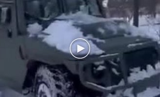 В Харькове, добровольцы ТРО отремонтировали Рашистский бронеавтомобиль «Тигр»
