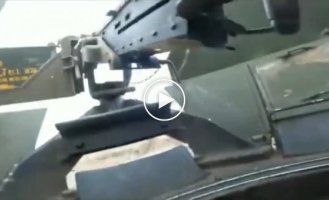 The assault on Russian positions in the Zaporozhye direction from the first person of a Ukrainian machine gunner of the M113 armored personnel carrier