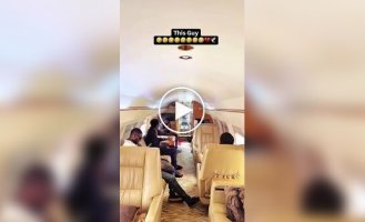 A pilot played a prank on the entire plane