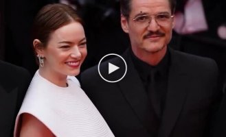 Emma Stone was attacked by a bee in Cannes