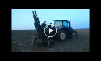 Украинские трактористы продолжают собирать трофеи