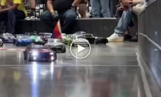 A radio-controlled car drifting championship was held in the USA